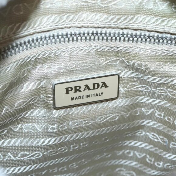 PRADA Shoulder Bag Nylon Purple Silver Auth ti3319 - Picture 14 of 16